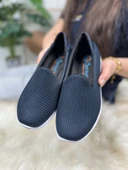 Günlük Kadın Babet Kolay Giyilebilir Hava alabilen Hafif Rahat Taban Esnek Günlük Spor Ayakkabı 035 - 2