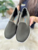 Günlük Kadın Babet Kolay Giyilebilir Hava alabilen Hafif Rahat Taban Esnek Günlük Spor Ayakkabı 035 - 4