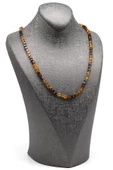 Damla Kehribar Kolye – 58 cm - 2