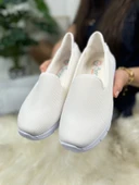 Günlük Kadın Babet Kolay Giyilebilir Hava alabilen Hafif Rahat Taban Esnek Günlük Spor Ayakkabı 035 - 1