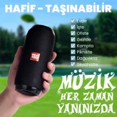 UpWay TG-117 Su Geçirmez FM Radyo Subwoofer Baslı Bluetooth Kablosuz Outdoor Hoparlör - 5