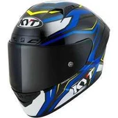 KYT NZ RACE CARBON STRIDE BEYAZ MAVİ - 5