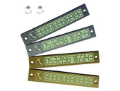 Araç İçi Fosforlu Telefon Plakası thumbnail 3