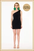 Limited Edition | LEXİ Siyah Mini Elbise thumbnail 1