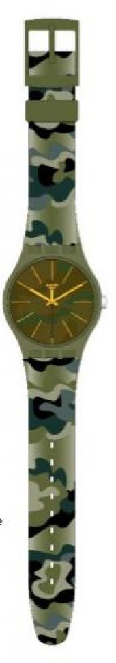 Swatch Camouforest Unisex Kol Saati - 2