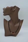 STONEAGE ONİKS HEMATİT VE AGATE TAŞLI KOLYE - 3