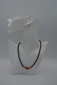 STONEAGE ONİKS HEMATİT VE AGATE TAŞLI KOLYE - 6
