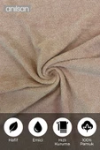 2'Lİ  El ve Yüz Havlusu Seti - 50x80 - 30x50 Cm, %100 Pamuk, Spa Ve Otel Havlusu - 3