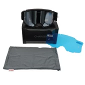 LS2 CHARGER GOGGLES MOTOKROS GÖZLÜK (IRIDIUM CAMLI) SİYAH thumbnail 4