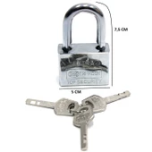 Akıllı Anahtarlı Asma Kilit 3lü Set - Mastercare Tri-Moon Master Anahtarlı 3 Lü Çelik Asma Kilit thumbnail 2