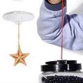 20 Adet Şeffaf Yuvarlak 3 Cm Çaplı Güçlü Disk Yapışkanlar - 5