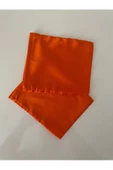 Vipfoni Turuncu Saten Kumaş Kına ve Lavanta Kesesi 9/12 cm 5 Adet - 1