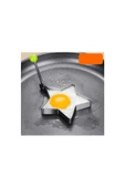Vipfoni 3 Farklı Şekilde Çelik Omlet Yumurta ve Krep Kalıpları - 3