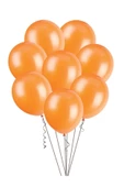 Parti Seza Metalik Turuncu Balon 25'li - 1