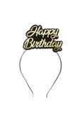 Vipfoni Pleksi Happy Birthday Yazılı Taç - 1
