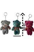 Peluş Ayıcık Anahtarlık Kırmızı Renkli - 2