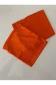 Vipfoni Turuncu Saten Kumaş Kına ve Lavanta Kesesi 12/14 cm 5 Adet - 1