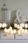 BİDOLUMUTLULUK Işıklı Koton Top Dizeleri Led 10'lu 1,5 M- Pembe - 3