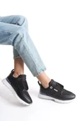Kadın Rahat Taban Sneaker Bağcıklı Trend Günlük Tam Kalıp Spor Ayakkabı thumbnail 9