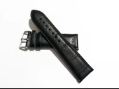 Fado Kordon Seiko& Hertürlü  Saat Uyumlu Croco Baskılı Siyah Renk Deri  22 mm (156) thumbnail 1