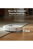 Roborock Qrevo S Çöp İstasyonlu Beyaz Akıllı Robot Süpürge - 3