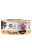 Baylanpet Felıcıa Tahılsız 85 Gr - Ciğerli Tavuklu Kıyılmış Konserve Kedi Maması 6x85gr - 1