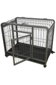 Flip Tekerlekli Köpek Kafesi 123lx75wx81h Cm - 1