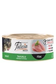 Felicia Tahılsız 85 Gr Tavuklu Fileto Yaş . Kedi Maması 12 Adet - 1