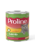 Pro Line Proline Kuzu Etli Sos İçinde Et Parçacıklı Konserve Yetişkin Kedi Maması 400gr x 6 Adet - 2