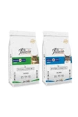 Felicia Tavuklu Yetişkin Kedi Maması 2 kg + Az Tahıllı Somonlu Yetişkin Kedi Maması 2 kg - 1