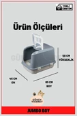 GÜNEY PET Büyük Boy Lüx Kedi Tuvaleti 65x45x50 - 3