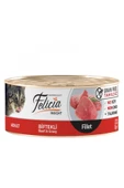 Baylanpet Felıcıa Tahılsız 85 Gr - Biftekli Fileto Konserve Kedi Maması 6x85gr - 1