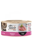 Baylanpet Felıcıa Tahılsız 85 Gr - Kitten Tavuklu Kıyılmış Konserve Yavru Kedi Maması 6x85gr - 1