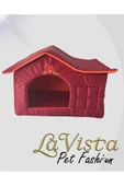 LAVİSTA Lavista Kedi Köpek Evi Dış Mekan Kırmızı - 1