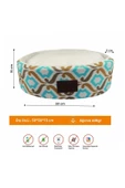 GND PET Anti Bakteriyel Yıkanabilir Koku Tutmaz Kedi Köpek Yatağı 50x50x15 - 1