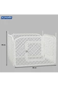 SKY TOPTAN Strong Plastik Köpek Oyun Bahçesi Çiti 4 Panel 90x60cm - 1