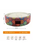 GND PET Anti Bakteriyel Yıkanabilir Koku Tutmaz Kedi Köpek Yatağı 50x50x15 - 1