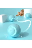 HelloCode Interaktif Şarjlı Kedi Köpek Topu, Akıllı Kedi Topu, Kendinden Hareketli 360 Kedi Oyuncağı - 2