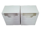 peturunsatis Finch Plastik Yuvalik 9,5 X 14 X 13 ( Beyaz V Agiz ) 2 Adet - 1