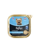 Reflex Plus Alu Tray 85 gr Ringa Balıklı Ve Karidesli Küçük Irk Köpek Için Yaş Mama - 1