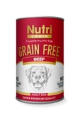 Nutri Canin Sığır Etli 400 gr Tahılsız, Tatlı Patatesli Yaş Maması - 1