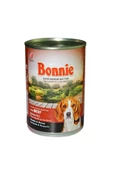 Bonnie Parça Etli Biftekli Köpek Konservesi 400 Gr - 1