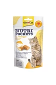 Gimcat Nutripockets Peynir Ve Taurinli Kedi Ödülü 60 gr - 1
