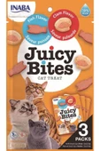 Inaba Juicy Bites Balıklı ve İsteridyeli Kedi Ödül Maması 3 Paketli - 1