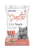 Spectrum Gusto Lick Snack Somon Sıvı Kedi Ödülü 4x15gr - 1
