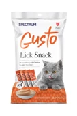 Spectrum Gusto Lick Snack Tavuk Sıvı Kedi Ödülü 4x15gr - 1