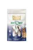 Nutri Canin Dental Twist Kuzulu Köpek Ödülü S-m 80 gr - 1