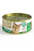 Nutri Feline 85gr Ton Balıklı Tavuk Etli Ciğerli Tahılsız Yaş Kedi Maması - 1