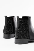 İnfon Ayakkabı Marketi 165-212 Siyah Taş Aksesuarlı Fermuarlı Günlük Kadın Bot thumbnail 5