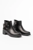 Vivole Shoes 270-3030 Siyah Toka Aksesuarlı Fermuarlı Günlük Kadın Bot - 5